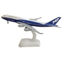 20CM Originalus Boeing 747 Lėktuvo Modelis Lėktuvas Metalo Lėktuvėliai Kolekciniai Žaislai Dovanos mėlyna