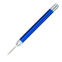 Aluminum Vinyl Weeding Pen DIY Carving Tool Iron-on Project Cutter Vinyl Paper Remover Pen Handheld Anti-Slip LED Weeding Pen