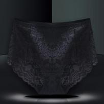Women's Panties High Waist Plus Size Lace Panties Women Briefs Underwear XL