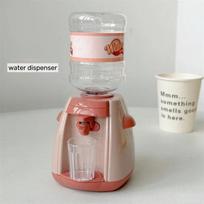 Household Mini Appliances Kitchen Toys Pretend Play Set With Coffee Maker Water Dispenser And Toaster For Kids Boys Girls Gifts