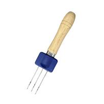 Latch Hook Tool Portable Cord Knitting Hook 3 Latch Needle Crocheting Tool for Binding-Off or Edging Knitting Project Supplies United States