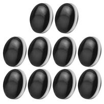 10 vnt. magnetiniai užuolaidų svoriai, atsparūs vandeniui, daugkartinio naudojimo, nerūdijantys, kompaktiški, lengvai tvirtinami, pakankamai sunkūs, stipriai magnetiniai, dušo užuolaidų, langų užuolaidų svoriai, miegamojo juoda