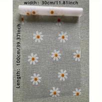 Daisy Drawer Liner Waterproof Shelf Liner Table Cover Mat Refrigerator Pad for Kitchen Cabinets Home Organization Decor