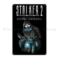 Stalker  Heart Of Chernobyl Game Art Metal Plaque Designs Cinema Wall Cave Club Pub Tin Sign Poster 20x30cm（7.8x11.8inch）