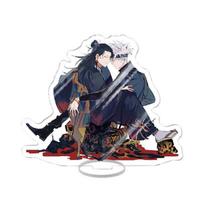 Anime Jujutsu Kaisen 15cm Gojo Satoru Getou Suguru Ryomen Sukuna Acrylic Cartoon Figure Model Desk Decor Toy Gift