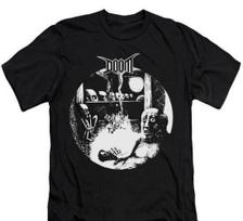 Doom Marškinėliai Grupės Prekės Muzikos Grupė Indie Rokas Punk Gotikinis Unisex marškinėlis Unisex Marškinėlis S