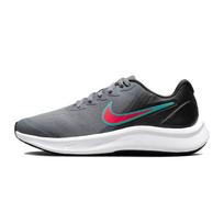 Nike Star Runner 3 GS Smoke Grey Siren Red Kids Sneakers Black DA2776-008 37.5