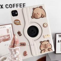 Rotating leather case suitable for iPad 9/8/7 protective case 10.2-inch Apple Air654 tablet 11 Mini1/2/3 (7.9 inches)