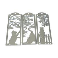Window Kitten Carbon Steel Die Cut Embossing Cutting Dies Stencils For Card Making Scrapbooking Invitations Memory Book 1