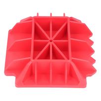 Jack Alleviate Base Pad Hard Nylon Red Serrated Replacement for XTREME OffRoad Rescue