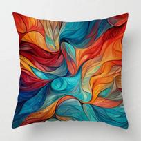Modern Decorative Cushion for Home Living Room Decor Throw Pillow Cover _     Abstract sofaymbztf-,(4) 30x30cm