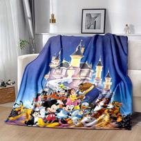 1 vnt., Disnėjaus pilies magija: Jaukus namų dekoro dovanų pledas miegamajam, svetainei, kelionėms, stovyklavimui, automobiliui 80x120cm gray