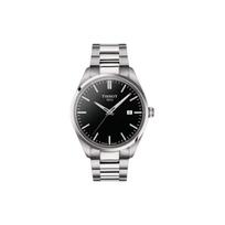Tissot PR100 Kolekcija Kvarcinis Mechanizmas 100m Vandens Atsparumas Vyriški Laikrodžiai Laikrodis 40mm Juodas Ciferblatas T150.410.11.051.00 Black Dial