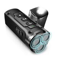 Ultrasonic Dog Repellers with Powerful Strobe Light Animal Preventive Device for Outdoor Safety & Nighttimes Security