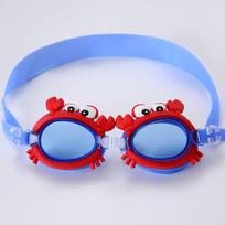 Red Crab Shape Children's Diving Glasses Children Swimming Goggles Waterproof Anti Fog Adjustable Glasses Lightweight Design Practical Daily Use Other