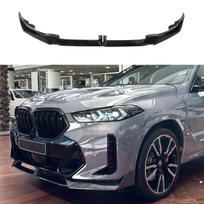 BMW X5 G05 Front Lip Splitter Kit 2023+ - Four-Section Exterior Trim Gloss Black