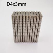 20/100pcs Magnets: 4x3mm & 5x3mm  Disc - High Magnetic Force for Demanding DIY, Robotics, and prototypes