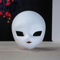 Full Face Mask Pvc Blank Mask Diy Pvc Mask With Rope For Cosplay Party Masquerade
