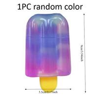 Toys Squishy Ice Cream Fidgets Toy Summer Popsicle Sensory Squeeze Stress Relief Anxiety Relief Slow Rebound Toy Birthday Gift Present