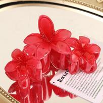 2025 new Flower Hairpin Clip Back of Head Hairpin Shark Clip Japanese and Korean Seaside Vacation Hair Accessories for Women