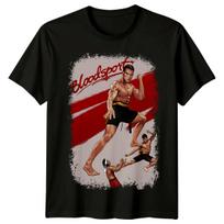 Bloodsport (1988) Movie Poster Inspired T-Shirt Retro Film Tee Unisex 3XL