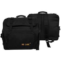 HK·LDAE Accordion Gig Bag 41 Key 120 Bass Black Accordion with Cotton Bag Waterproof Oxford Cloth Backpack Case Keyboard Part