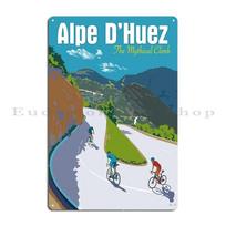 Col Du Galibier PASSO DELLO STELVIO Mont Ventoux Metal Plaque Wall Decor Customized Pub Cinema Garage Tin Sign Poster 20x30cm（7.8x11.8inch）