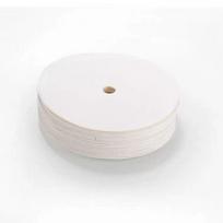 200Pcs 3.75 Inch Percolator Coffee Filters Unbleached with Hole Replacement Filter Pack Disposable Round with Holes balta
