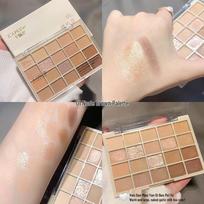 K'APEINE 20-Color Eyeshadow Palette: Pearlescent & Matte Shades for Daily Use