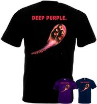 Deep Purple Roko Grupė Fireball v1 Marškinėliai Visas Dydis S5XL Unisex Marškinėliai XXXL black