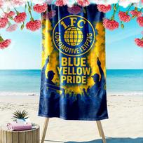 Lokomotive Leipzig Print Beach Towel, Large Soft Quick Dry Towel for Beach Camping Swimming 70cmx140cm(27x55inch)