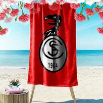SC Freiburg Print Beach Towel, Large Soft Quick Dry Towel for Beach Camping Swimming 70cmx140cm(27x55inch)