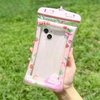 Waterproof Cartoon Phone Pouch Drift Diving Swimming Bag Underwater Dry Bag Case Cover For Phone Water Sports Beach Pool Skiing