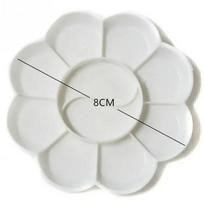 4 Size Plastic Palette Art Alternatives Paint Tray Artist Watercolor School Supplies for Acrylic Oil Propylene Gouache Craft DIY 8cm