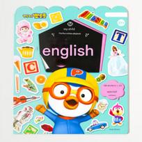 Pororo lipdukų žaidimų knygelė: Anglų (Abėcėlė)