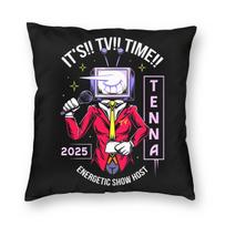Deltarune Spamton Big Shot Pillowcase Printing Polyester Cushion Cover Decorative Throw Pillow Case Cover Home Square 45*45cm 12x12Inch