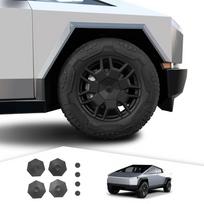M63K-Wheel Hub Center Caps For Tesla Cybertruck 2024 Accessories Center Wheel Covers 4PCS