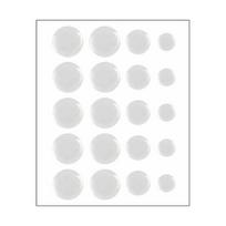 20Pcs Crystal Button Stickers for Tesla Model Y Model 3 Steering Wheel Turn Signal Buttons Sticker Easy Install Scratch Resistant Interior Decor
