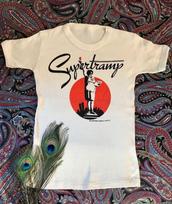 Supertramp Vintage C. 1970-ųjų 1979 m. grupės marškinėliai Unisex marškinėliai L black