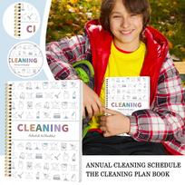 Annual Cleaning Schedule And Cleaning Plan Book One Size