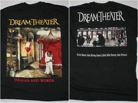 DREAM THEATER IMAGES AND WORDS BLACK T SHIRT Full size A138 S
