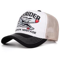 Trend New Skyrider Airplane Truck Hat Street Hip Hop Hat Outdoor Leisure Sunshade Baseball Hat Mesh Hat Unisex