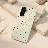 Mini Colored Heart Phone Case For Samsung A05S A06 A07 A15 A16 A34 A35 A53 A54 A55 S23 S24 S25 Ultra FE A17 A26 A36 A56 Case Samsung A16