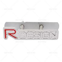VTL1 3D Metal Rdesign R Design Front Grill Car Badge Sticker Emblem Decal Decoration For VOLVO XC40 XC60 XC90 V90 S90 S60 V60 V40 C70