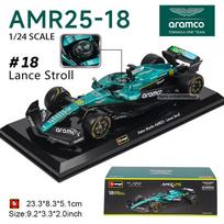 Bburago 1:24 F1 serie various style 2022~2025 Ferrari SF23 16#Leclerc 55#Sainz Simulation Alloy Car Model Crafts Decoration