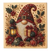 Relaxing Activity Pearl Art Set Framed Design DIY Craft Kit  Christmas Holiday Decor Style-3