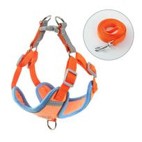 Dog Leash Small and Medium-sized Pets Chest Straps Prevent Breaking Free Walk A Dog Kitty Reflect Light Traction Rope Pet Supplies & Pet S oranžinė