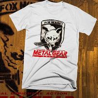 Cyber Punk t-shirt foxhound sniper science fiction Cyborg military combat anime M