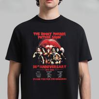 Hot The Rocky Horror Picture Show 50th Anniversary TShirt - Multicolors High-end Luxury Is for Both Men and Women Top Y2k Summer S