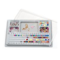 Durable Plastic Beading Mat Tray for Jewelry Making and Bead Organization Flocked Beading Boards Tray Bead Pad Necklace 1